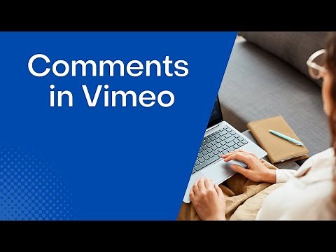 How to add comments on a Vimeo video