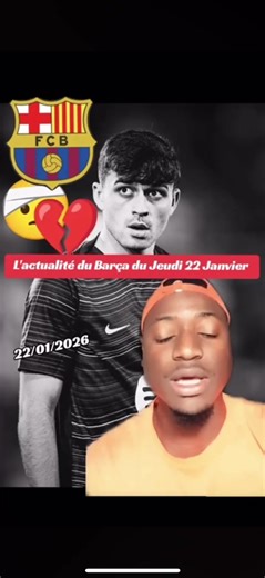 L’actu du barça le 22/1/2026