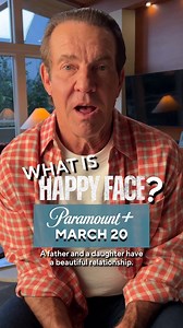 Dennis Quaid stars in a twisted new mystery. Stream Happy Face, March 20 on Paramount . | Paramount