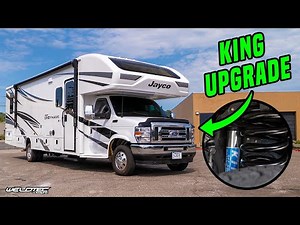 2025 Jayco Greyhawk 30Z Upgraded with King Shocks!! Ultimate Class C Suspension Upgrade