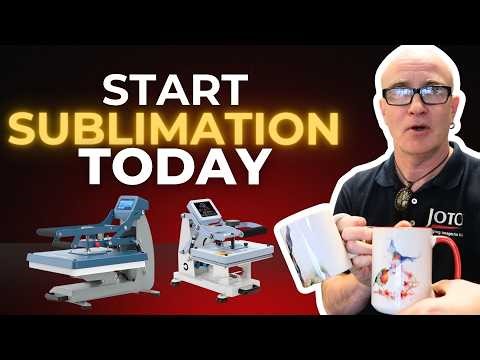 Dye Sublimation for Beginners | Full Setup, Costs & Profit Explained