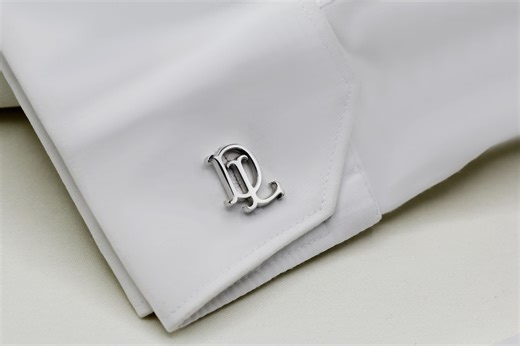 Personalized Sterling Silver Cufflinks: Handmade Initial Cufflinks - Etsy New Zealand