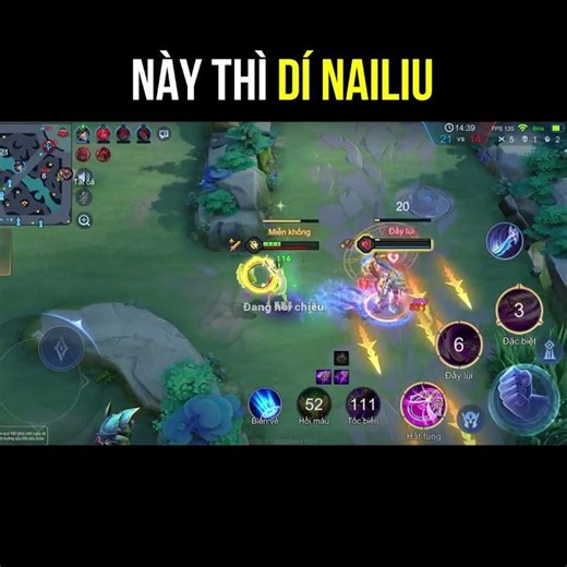 Nailiu nhập #lienquanmobile #shorts #rov #liênquânmobile