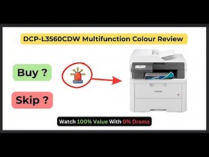 DCP L3560CDW Multifunction Colour Printer Review | | Price Justified or Overrated ✨