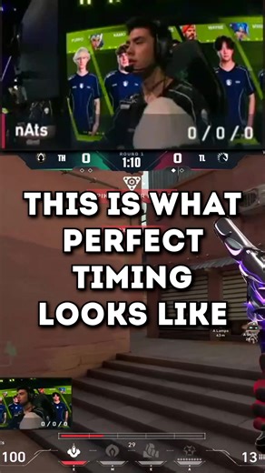 Perfect Timing in Valorant Gameplay