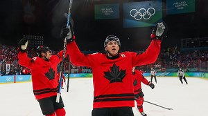 Nathan MacKinnon plays the hero as Canada defeats Finland to reach the Olympic gold-medal game
