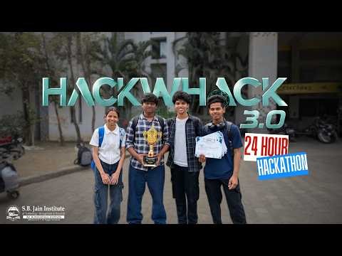 We Didn’t Sleep for 24 Hours… And Won 🏆 | Hackathon Vlog (1st Place)