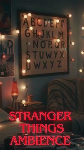 You're Chilling in an 80s Hawkins Bedroom 📼🚲 | Stranger Things Ambience ✨