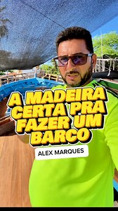 402K views · 10K reactions | A MADEIRA CERTA PRA FAZER BARCO | Alex Marques | Facebook