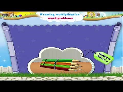 Learn Grade 3 - Maths - Multiplication Word Problems