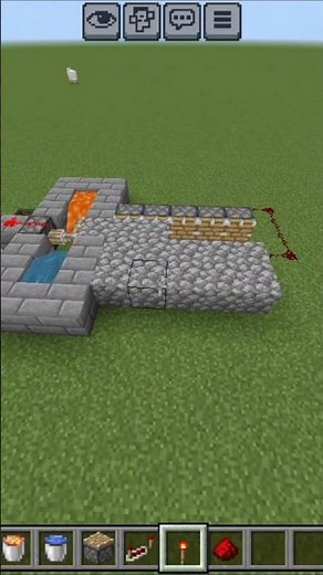 How to make a automatic coble stone generator for beginners #shorts