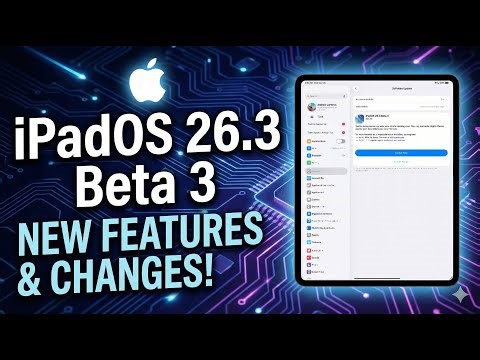 iPadOS 26.3 Beta 3 Is HERE- FINALLY Movement!