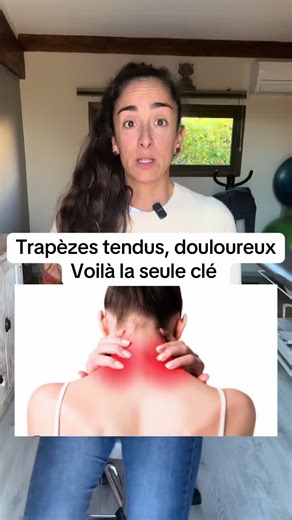 Je te donne deux exercices de renforcement pour ne plus avoir mal aux trapèzes, parce que oui, la plupart du temps, les douleurs de trapèzes viennent d’une faiblesse musculaire.