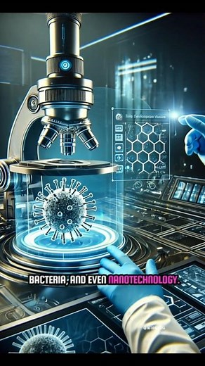 Electron Microscope: A Glimpse into Invisible World. Electron microscope images #MicroscopicWorld