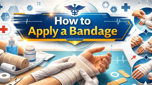 7) How to Apply a Bandage