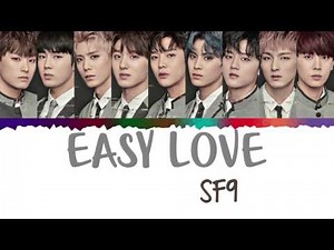 SF9 – Easy Love (쉽다) Lyrics [Color Coded_Han_Rom_Eng]
