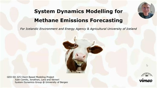 Jonathan, Juan Camilo, Lara and Verneri on System Dynamics Modelling for M