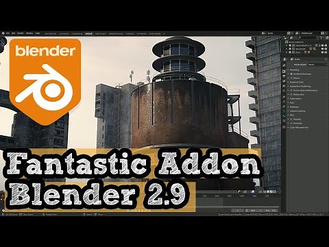 Blender addon for Creating cities | CityBuilder3D
