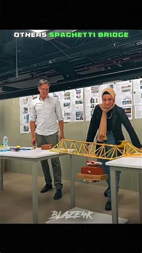 OTHERS SPAGHETTI BRIDGES V/S LAST ONE 🥶 #shorts