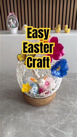 Easy Easter Basket - from string!