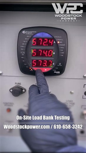 We Perform On-Site Load Bank Testing