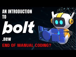 Introduction to Bolt.new: An AI-Powered App Development Tool | End of manual coding?