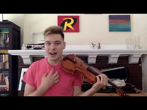 Violin Vibrato: How to do it Without a Shoulder Rest!