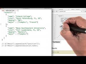 Validating JSON - JavaScript Basics