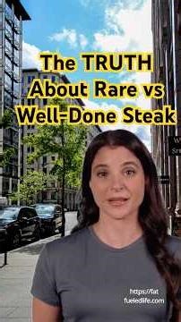 The TRUTH About Rare vs Well Done Steak