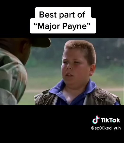 Eric 👻 (@sp00ked_yuh) - The best scene from “Major Payne” #foryou #fyp #majorpayne #damanwayans #movie #funny