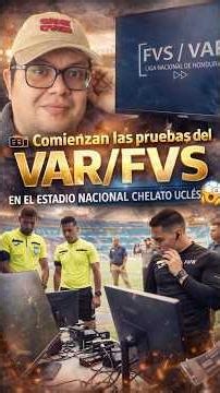 ⚽🎥 VAR/FVS testing begins at the Chelato Uclés National Stadium