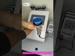 6-in-One Fat Loss Device with RF Vacuum and Lipo Laser Technology