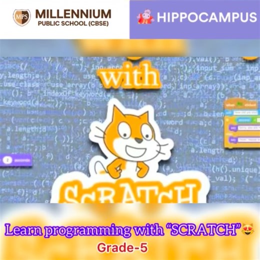 Millennium Hippocampus School (CBSE), Koppal on Instagram: "Scratch programming “Let’s talk in space “Done by Grade-5th students #scratchprogrammingforkids #letstalkinspace"
