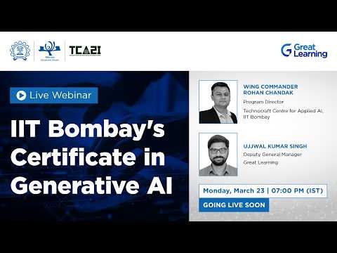 IIT Bombay's Certificate in Generative AI