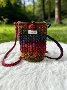 Handytasche häkeln Muster: Anleitung zum Umhängen (PDF)
