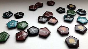 Cardboard Game Tokens Become Shiny Click-Clacks With DIY Treatment