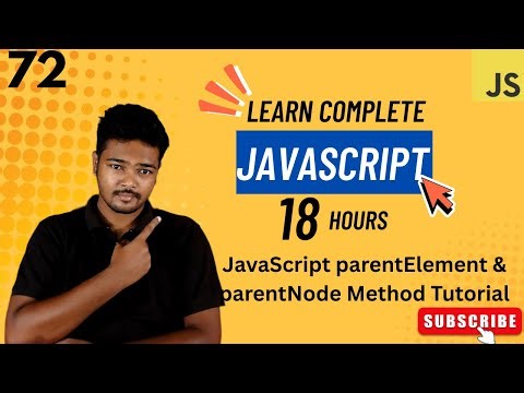 JavaScript parentElement & parentNode Method Tutorial