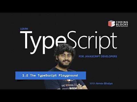 1.2 Trying out the TypeScript Playground | TypeScript for Javascript Developers