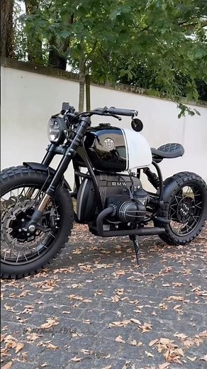 Scrambler BMW R100 R Custom Build | Pure Exhaust Sound #bmw #bmwr100 #scramblerbmw #custombike