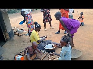 African Village Life Daily Routine in Northern Uganda