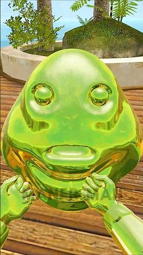 POU Gold Peeling: Who will appear? #pou #gold #peeling #game 🏆❓