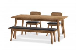 Seb Dining Table Set for 4-6 | Castlery Singapore