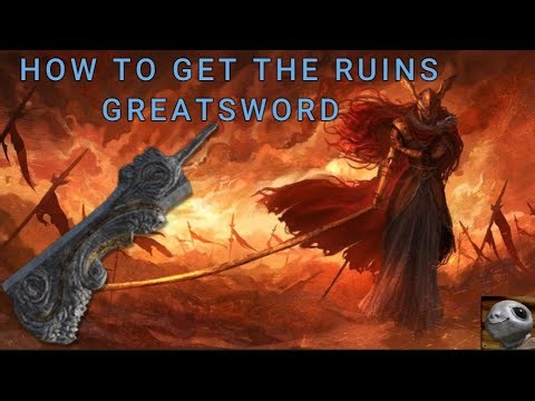 How to get Ruins Great sword - King Of Albinaurics