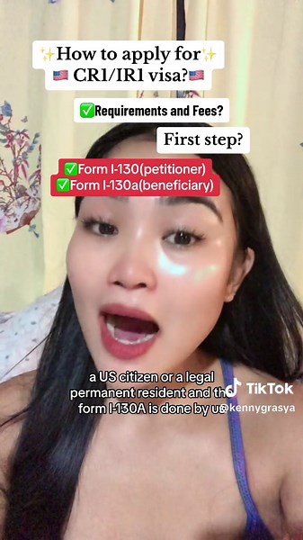 How to apply for CR1/IR1 spousal visa? #fyp #kennygrasya #cr1visa #ir1visa #spousalvisa #uscis #usa #i130 #filipinaamerican🇵🇭🇺🇸couple❤️ #ldr