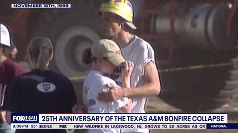 25th anniversary of Texas A&M Aggie Bonfire collapse