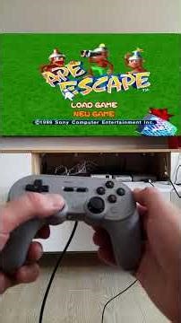 Finally I Can Play Ape Escape on PS Classic With 8BitDo Pro 2 Wired USB gamepad