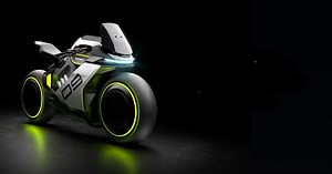 Segway unveils futuristic Apex H2 hybrid hydrogen electric motorcycle