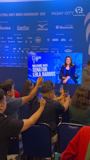 ‘Leila Mania’ lives: Volleyball legend Leila Barros reminisces Manila fan frenzy in PH return WATCH: Brazilian volleyball icon and incumbent senator Leila Barros fondly recalls the palpable energy she received from Filipino fans in the early 2000s, when she would see signs like ‘Leila for President’ and ‘Leila, will you marry me? as she led the Brazilian national team. This is Barros’ first appearance in the Philippines in 21 years - not since the 2004 FIVB World Grand Prix. | via JR Isaga/Rappl