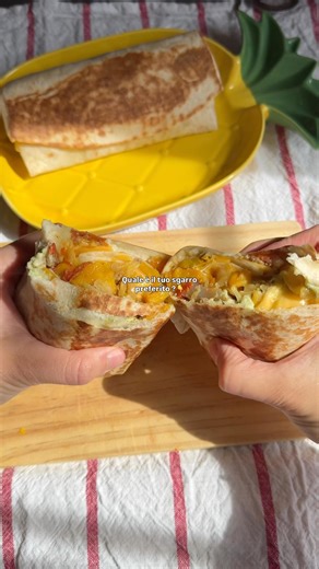 Wrap Sgarro Post Turno 🌯 #ricettefacili