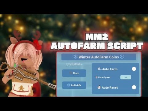 ❄️ MM2 SCRIPT - ☃️ NEW AUTO FARM - 🌨 CHRISTMAS UPDATE